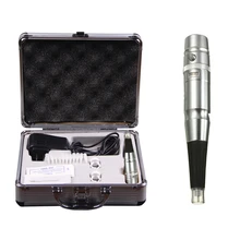 Набор для перманентного макияжа, 5 цветов, профессиональная машинка для татуировки бровей, питание, Серебряное оборудование для макияжа, коробка для инструментов, DSH-0064