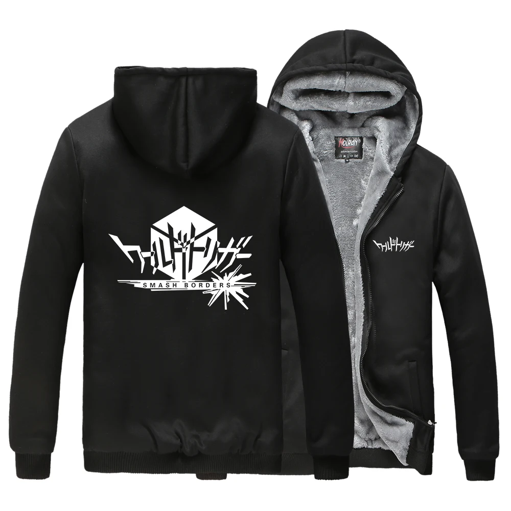 Из мультфильма, популярная яркая детская одежда с рисунком персонажей(World Trigger одежда с длинным рукавом, толстовка, популярные толстовки с капюшоном и застежкой-молнией, топы