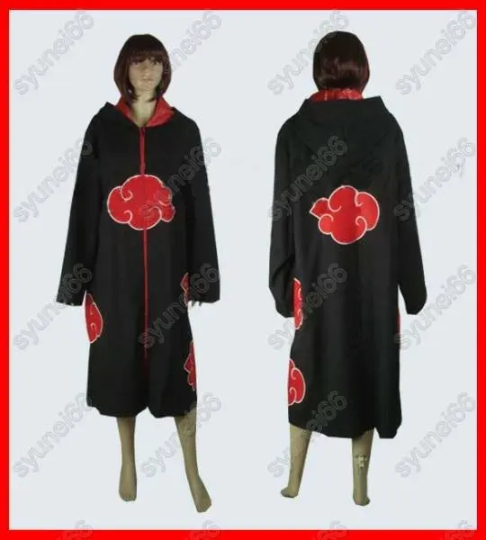 Купить наруто акацуки плащ косплей костюм бесплатная доставка на заказ ...