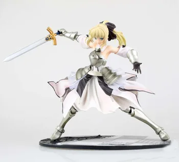 

Japan Anime Action Figure Fate Stay Night Unlimited Codes Saber Lily PVC 23cm Cartoon Collectible Model Collection Toy