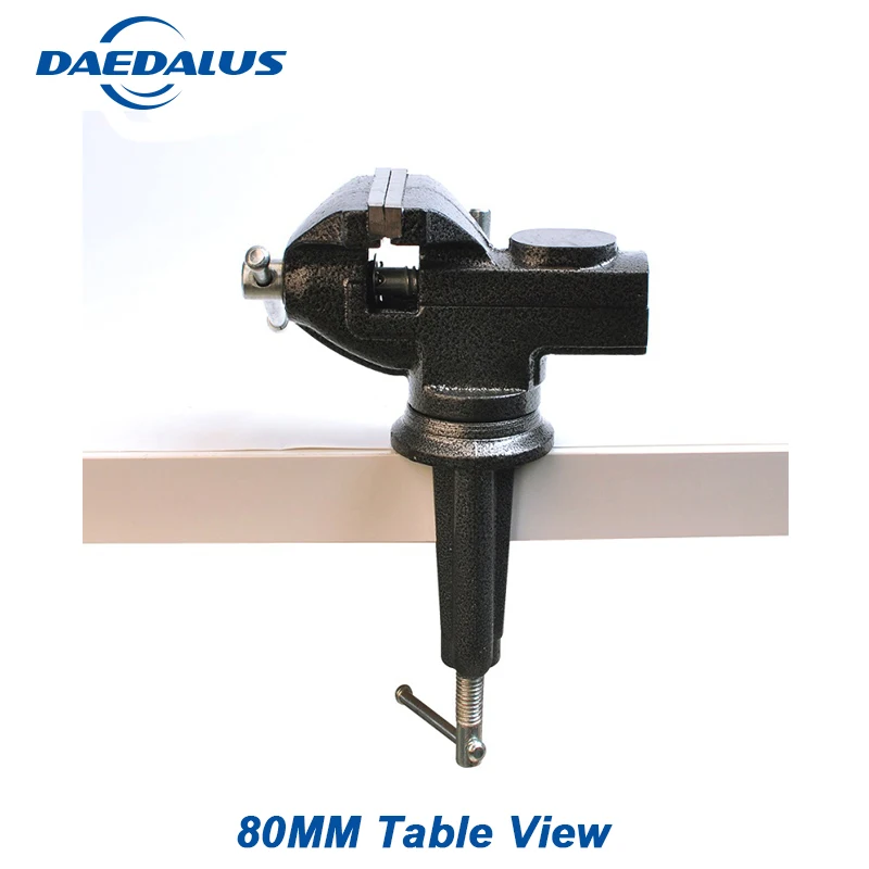 

Bench vise morsa 360 degrees mini vise bench clamp universal bench for drilling machine