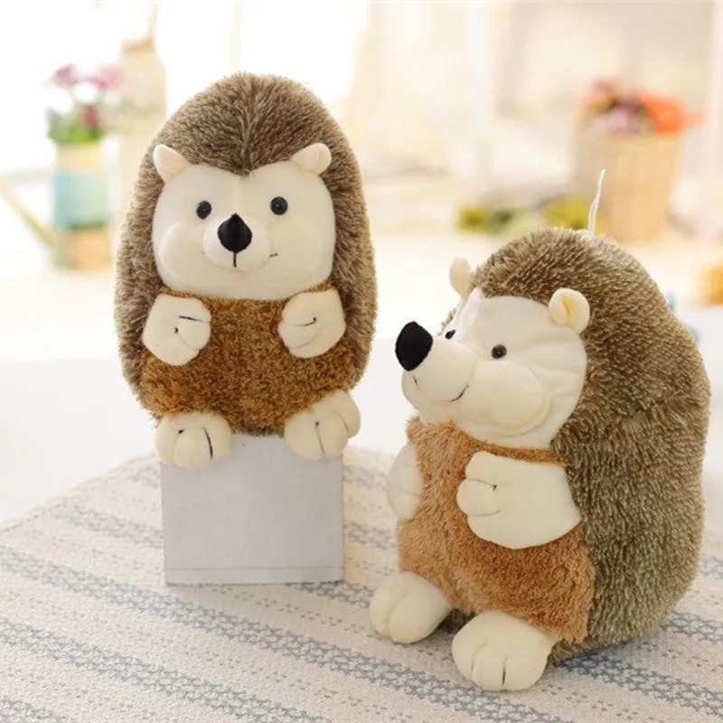 

1pc 17cm Hot Cartoon hedgehog plush toy doll bigpillow for girl gift baby toy kawaii juguetes brinquedos kid toys