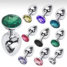 (9.5*4.0 см) Большой Металл Анальный Секс Игрушки Butt Plug Для Мужчин/Женщин Гей Нержавеющей Стали анальный плагин большой