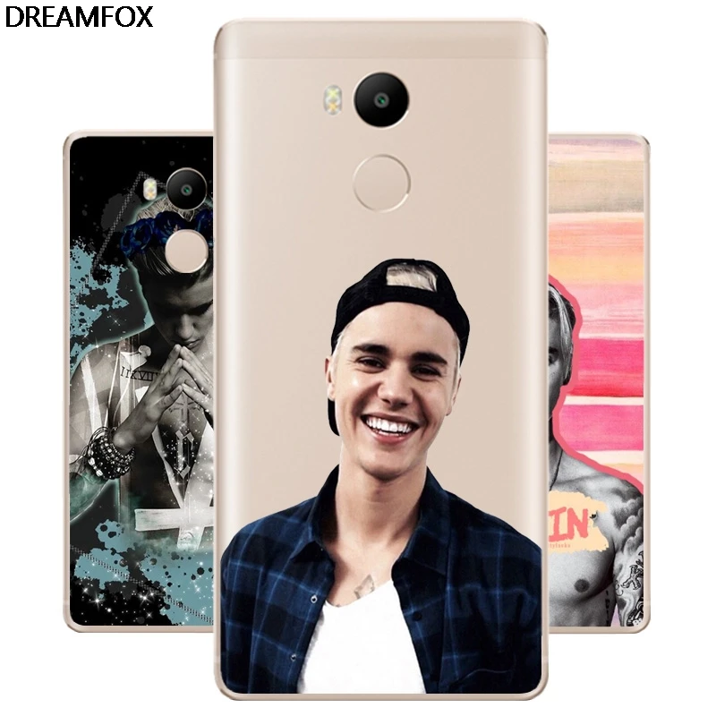 DREAMFOX L592 Justin Bieber Soft TPU Silicone Case Cover For Xiaomi
Redmi Note 3 4 5 Plus 3S 4A 4X 5A Pro Global