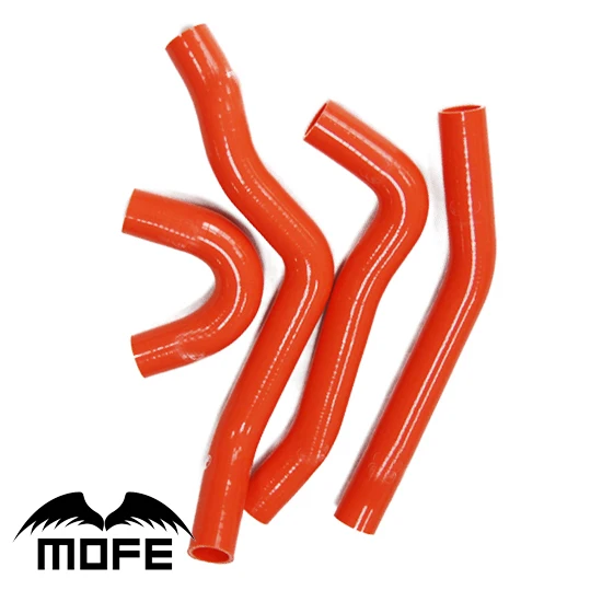 4 шт. силиконовые трубки для водонагревателя Mitsubishi Lancer EVO 10|hose kit|coolant hose kitsilicone kit |