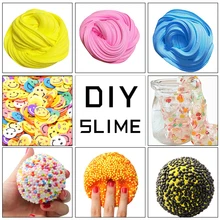 DIY Foam Beads Slime Fluffy Antistress Fruit Butter Cloud Soft Cotton Slime Clay Not Plasticine Education Craft Toy DIY Foam Beads Slime Fluffy Antistress Fruit Butter Cloud Soft Cotton Slime Clay Not Plasticine Education Craft Toy