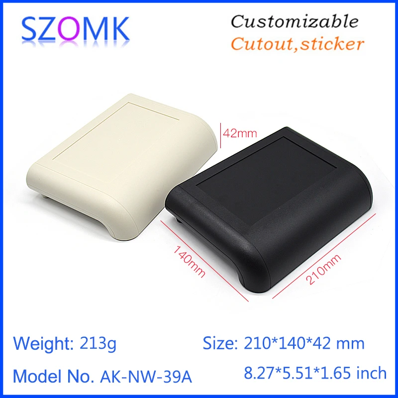 szomk plastic router enclosure box for electronic junction box diy plastic enclosure pcb box plastic equipment housing GPS tracker instrument control box (11)