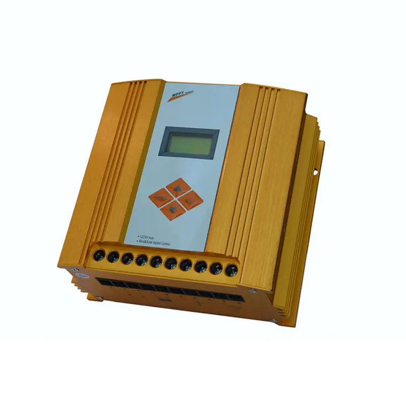 MAYLAR@  12V/ 24V Auto Wind&Solar Hybrid MPPT Controller,LCD Display,Wind Turbine(100W-600W)+Solar Panel(150W-360W)