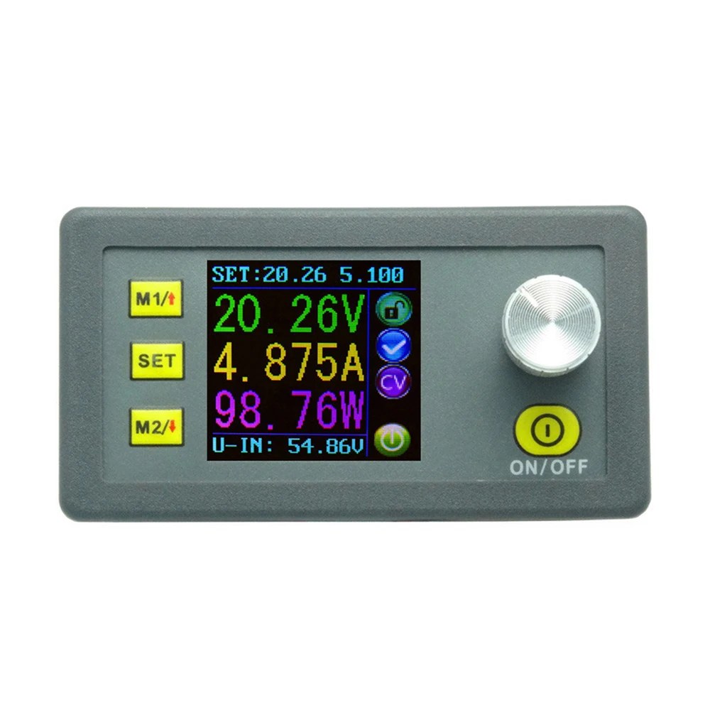 

DP50V5A Programmable Power Supply Module with Integrated Voltmeter Ammeter Display 0-50V, 0-5A AD265