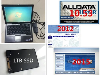 

alldata repair installed version alldata 10.53 and m-itchellondem and auto software atsg with laptop D630 hard disk 1000gb