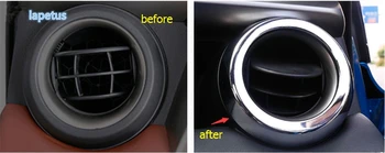 

Lapetus ABS Side + Middle AC Air Conditioning Vent Outlet Decoration Frame Cover Trim 4 Pcs For Toyota Rav4 Rav 4 2014 - 2018