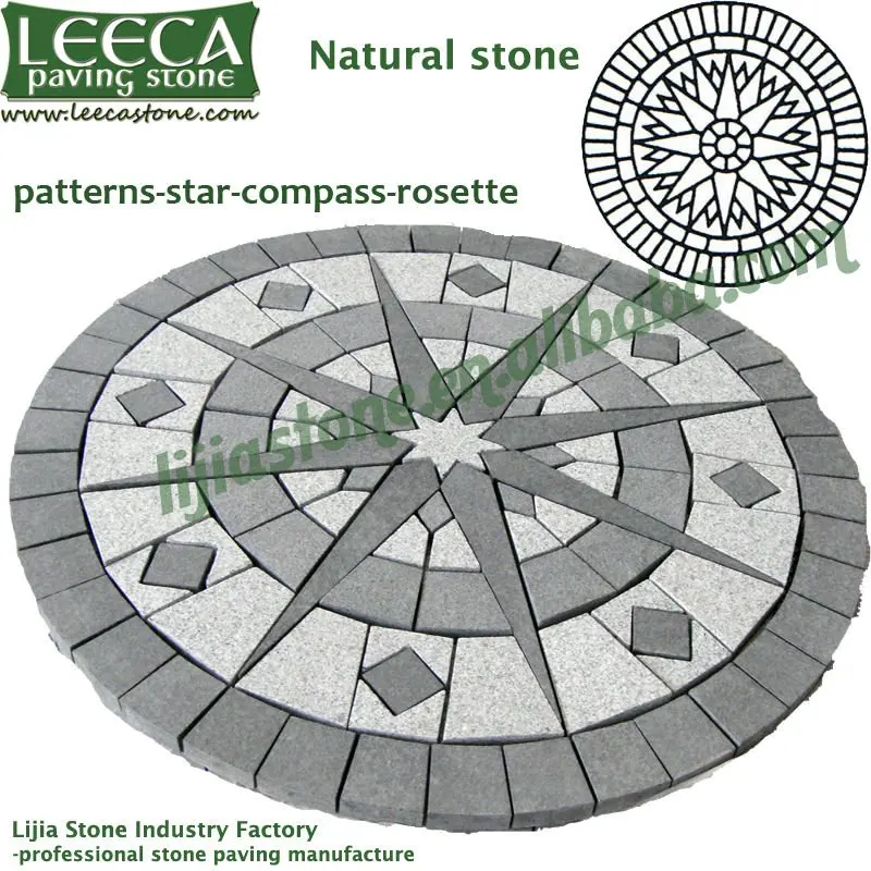 Landscaping garden stone,circle stone, mesh garden stone. in