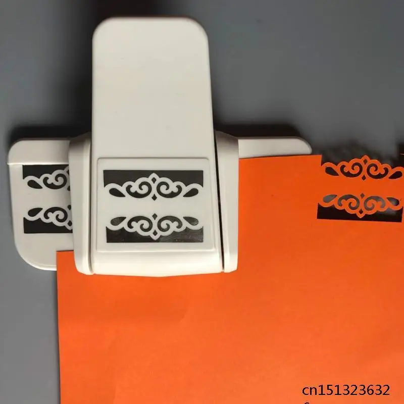 

Diy Craft Paper Large Fancy Border Embossing Dies Punch Scrapbooking Handmade Edge Device Cutter Bilateral Jade Hook Puncher