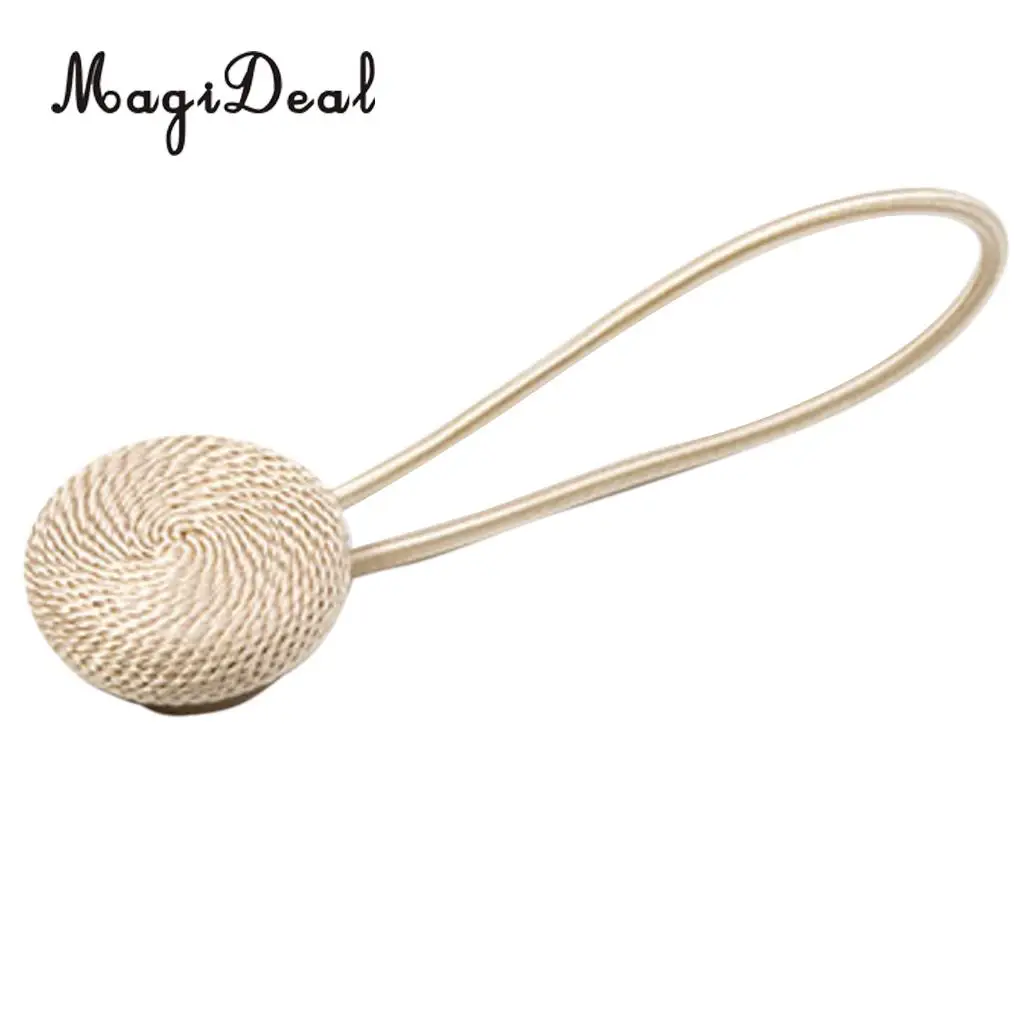 1 Pair Magideal Nordic Simple Style Magnetic Curtain Blind Buckkle Clips Tiebacks Holder