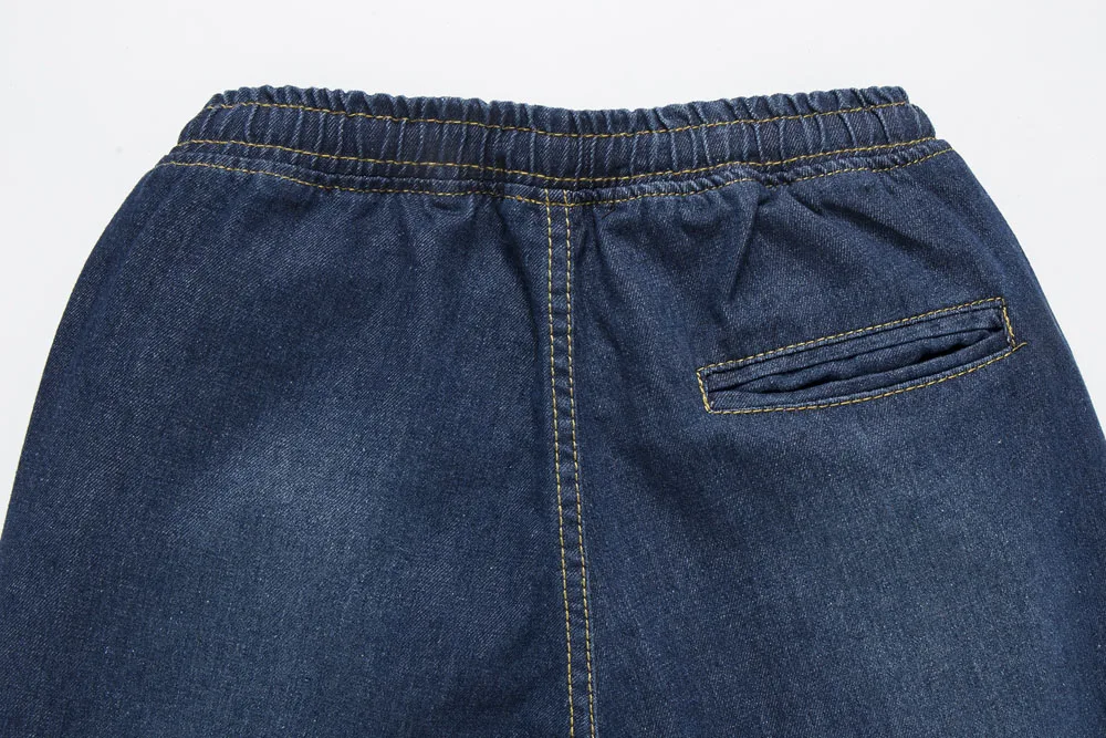 Бренд Для мужчин S джинсы Для мужчин шнурок Slim Fit Denim Joggers Для мужчин S Джинсы для женщин брюки Для мужчин эластичные джинсы карандаш Брюки для девочек