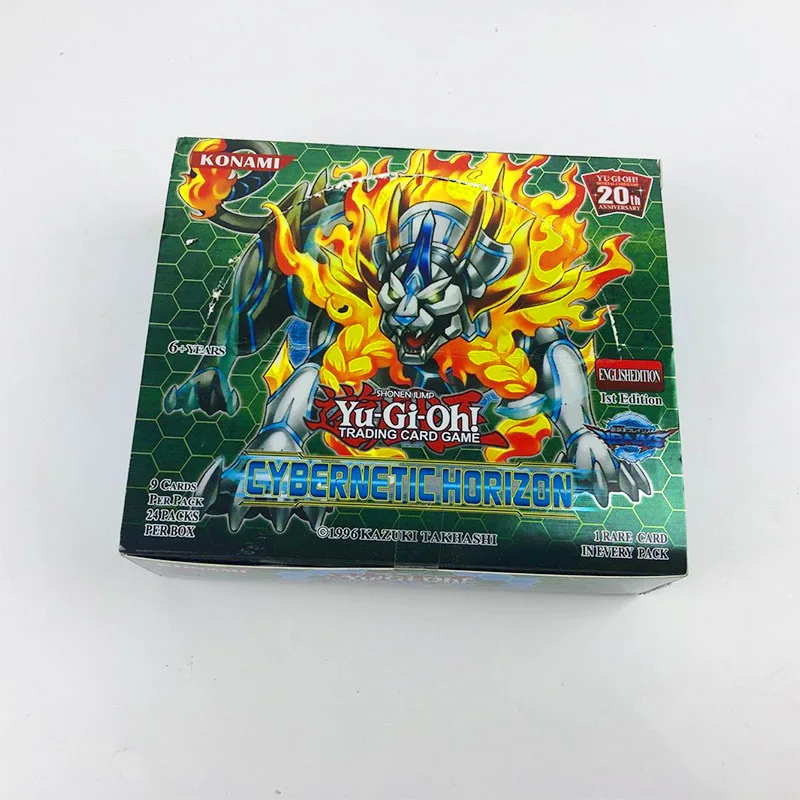 Yugioh 216 шт. набор с коробкой yu gi oh Аниме игровая коллекция карт дети мальчики игрушки для детей - Цвет: Yu Gi Oh