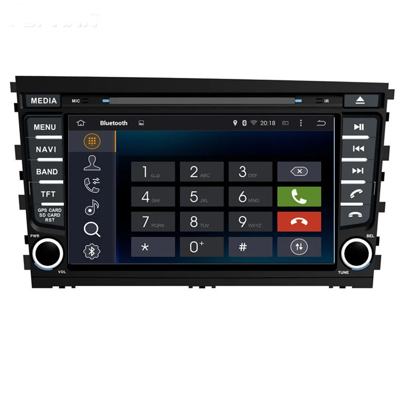 Cheap 8 inch Android 9.0 Car DVD Player GPS for HYUNDAI MISTRA 2013-  octa 8 core 4g ROM 64g RAM radio navigation PX6 stereo auto 2