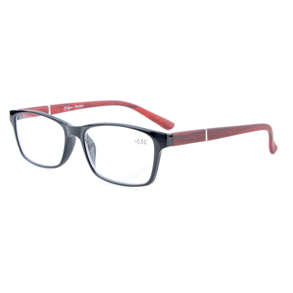 RE19042 Eyekepper Spring Hinges Wood-Look Arms Crystal Clear Vision Reading Glasses +0.50---+4.00 | Аксессуары для одежды