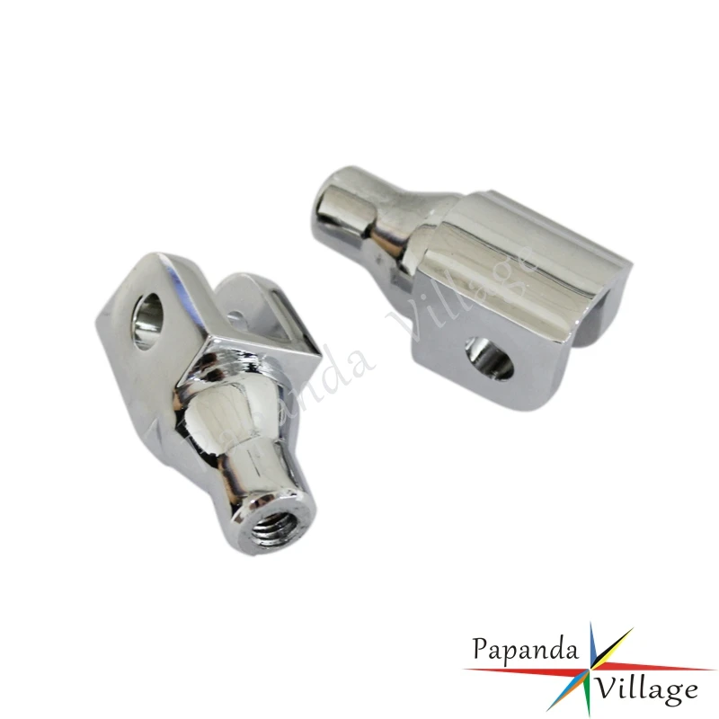 

Papanda Motorcycle Chrome Footrests Foot Pegs Adapter for Honda GL1800 Suzuki Boulevard M50 M90 Volusia 800 M109R