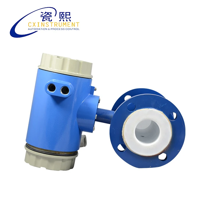 

4.0~60 m3/h Flow Range Local LCD Display 4~20 mA Output and Carton Steel Rubber Material Low Flow Water Meter