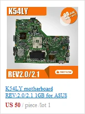 K53SV материнская плата REV 2,1, 2,3, 3,0, 3,1 для ASUS X53S A53S K53S K53SC P53SJ K53SM K53SJ Материнская плата ноутбука HM65