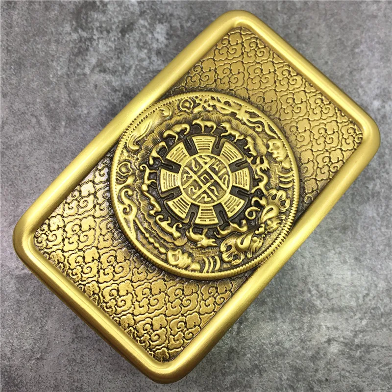 Chinese Style Smooth Belt Buckle (2)