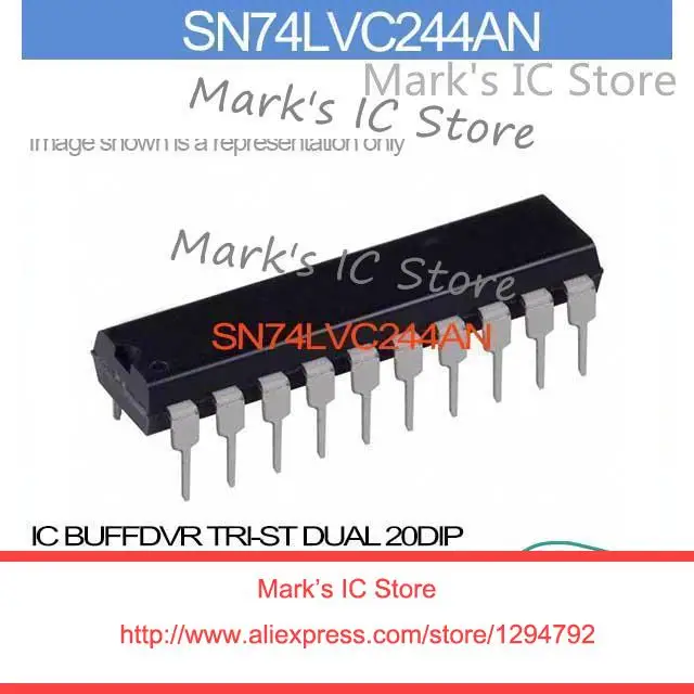 SN74LVC244AN IC BUFFDVR TRI DUAL 20DIP SN74LVC244 74LVC SN74LVC2 74LVC2 ...