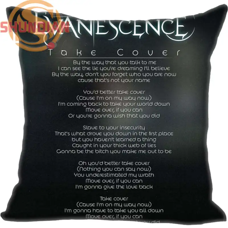 Оранжевый Лидер продаж Evanescence декоративная Свадебные наволочки наволочка индивидуальный подарок для наволочка A311& 53 - Цвет: Оранжевый