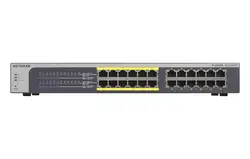 Netgear ProSafe плюс JGS524PE, Unmanaged, L3, Gigabit Ethernet (10/100/1000), полный двунаправленный (полный дуплекс), Energi