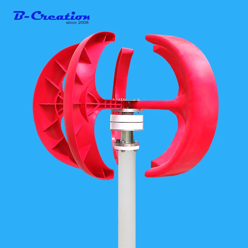 

Vertical Axis Wind Turbine Generator VAWT300W 12V Light and Portable Wind Generator Strong and Quiet