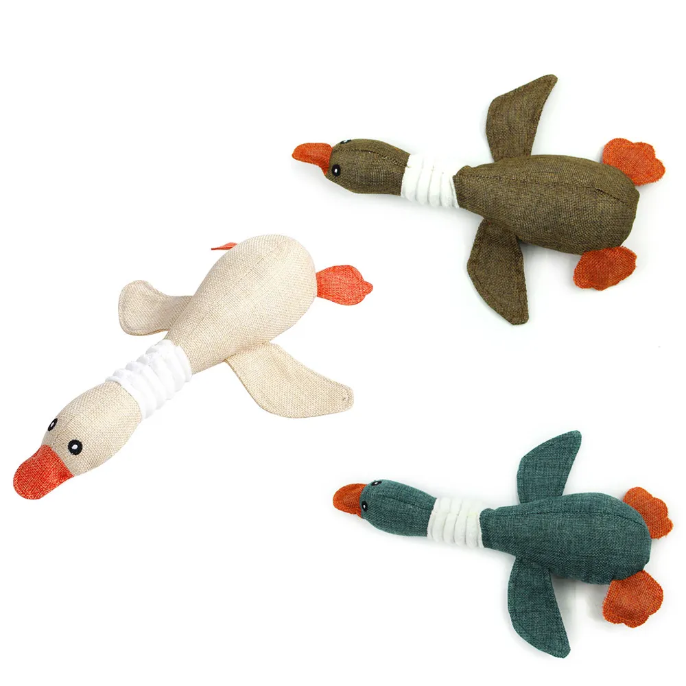

2019 New StylePet Dog Wild Goose Sound Toys Solid Resistance To Bite Playable Funny Pet Toy dog accessories pet toys chien hond