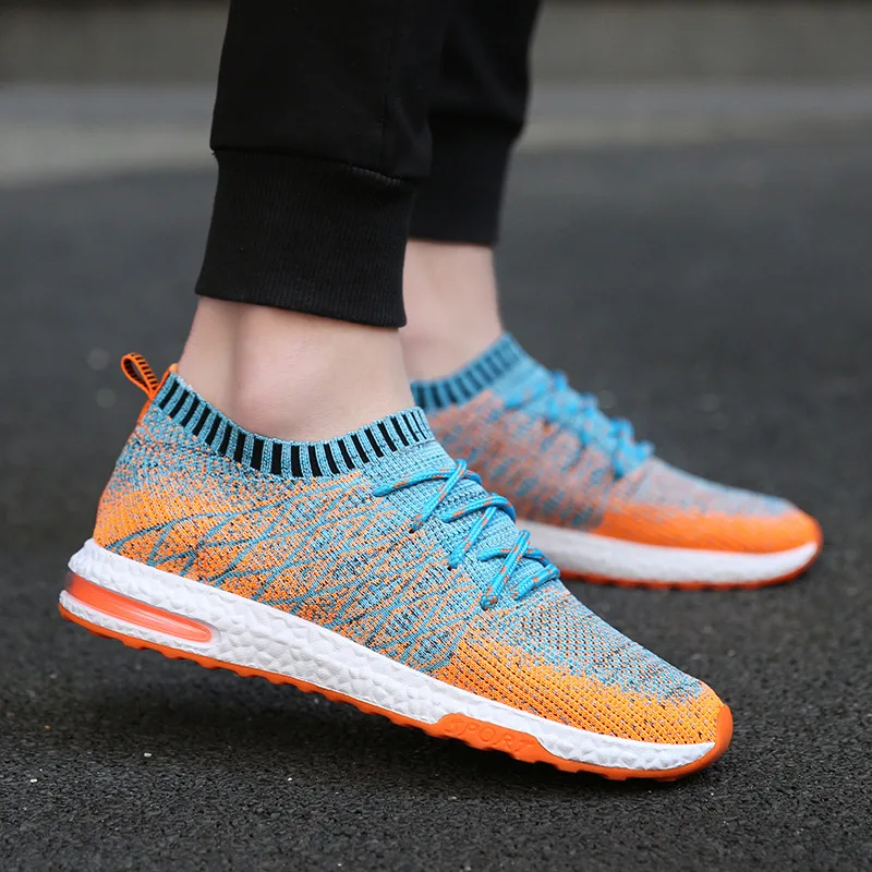 

2019 GYKZ Fashion Men Socks Shoes Breathable Casual Cushioning AIR Shoes Youth Boys Socks Sneakers Ultra Boost Soft Comfortable