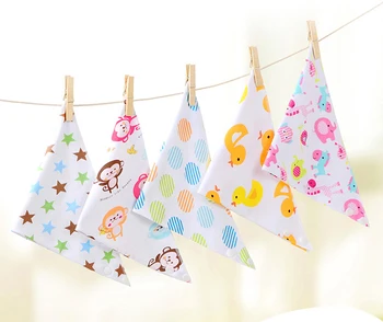 

Cotton Baberos Children Babador Bandana Boys Girls Burp Baby Bibs