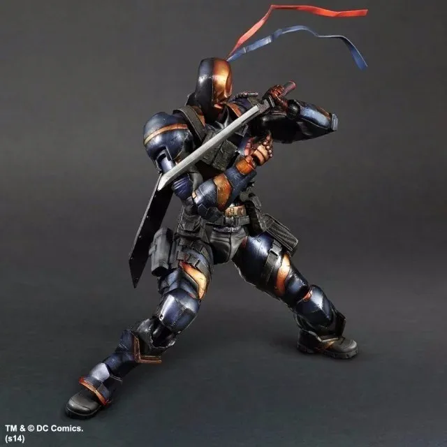 Play Arts 27 см DC персонаж Deathstroke фигурка модель игрушки