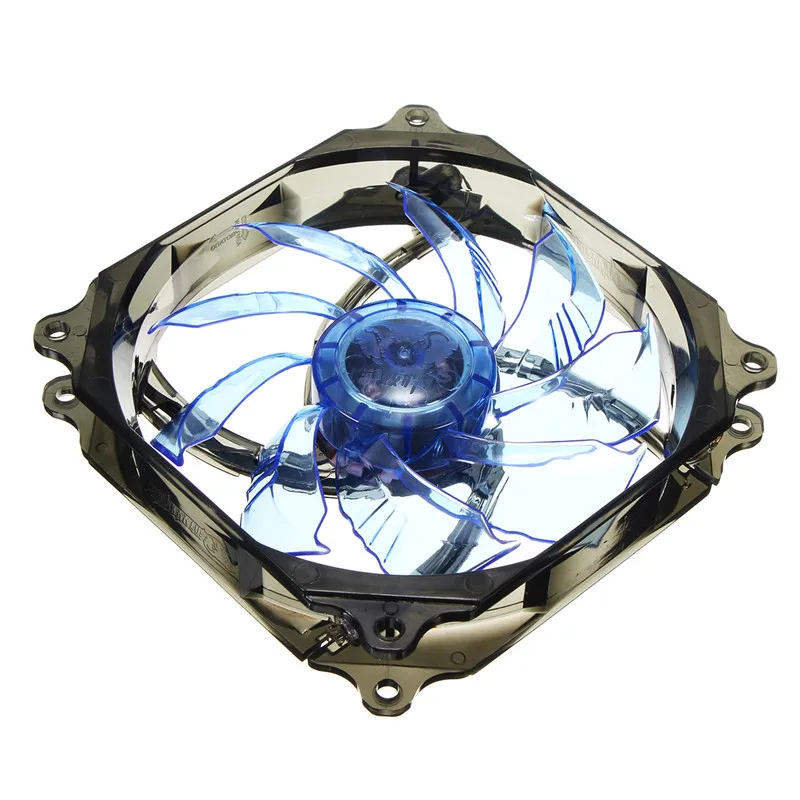 

120mm PWM 3Pin/4pin CPU Cooler Fan Radiator 12V LED Light Heatsink Computer Case Fan Air Cooling For Hyper Z600/212/V10/V8