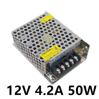 

LED Power Supply 12V 4.2A 50W LED Driver Power Supply Switching Strip 3528 5050 Lighting For Transformers Aluminum