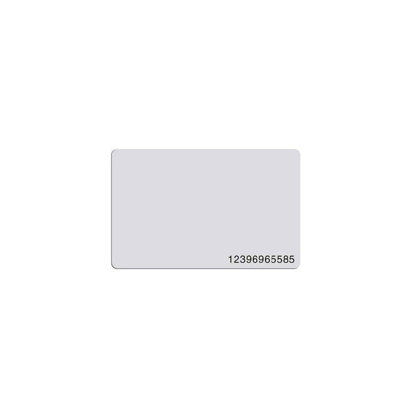 10 шт./лот rfid карта 125 кГц TK4100 пустая смарт-карта EM4100 ID ПВХ карта с номером серии UID для системы контроля доступа