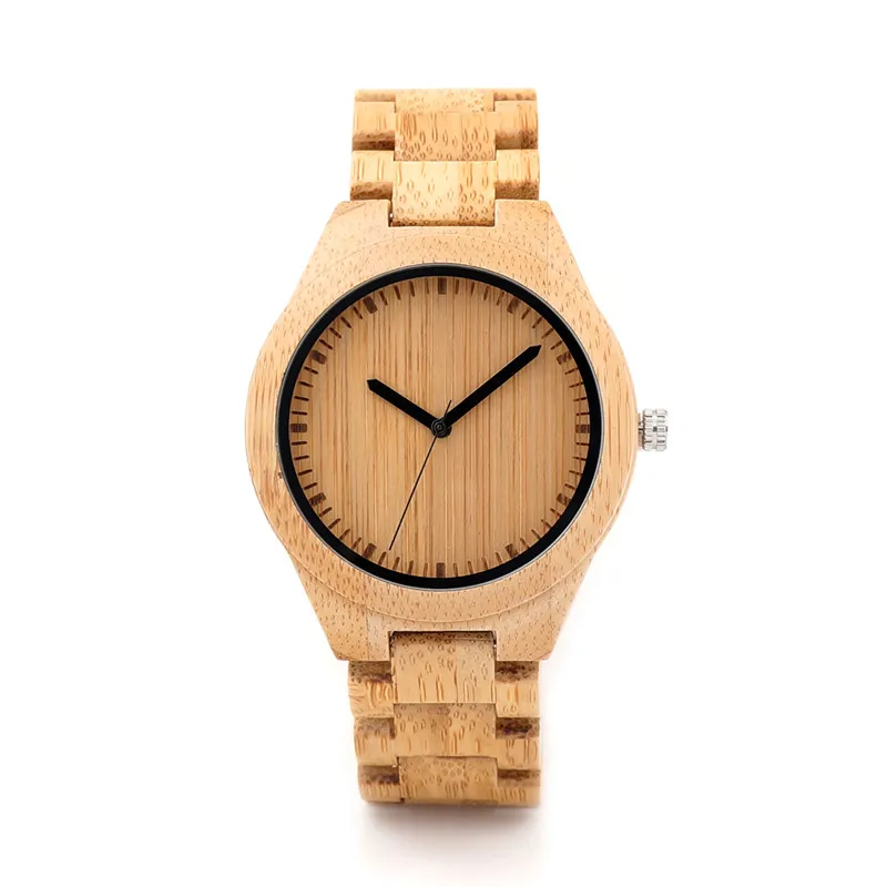 BOBO BIRD Wooden Watch Men relogio masculino Timepieces Japan Movt 2035 Quartz Watches Special for Drop Shipping