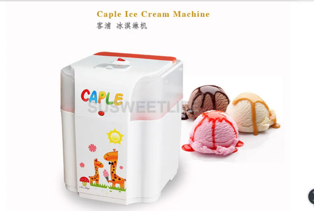 Машина для мороженого, автоматическая маленькая машина для мороженого для фруктов, конус для мягкого мороженого