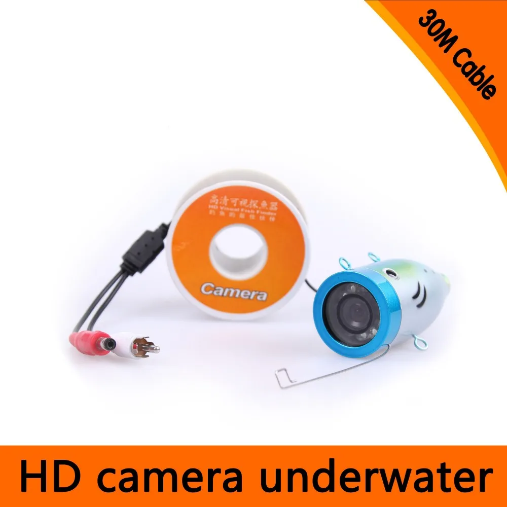  Underwater Fishing Camera Kit with 30meters Depth Cable & 7Inch LCD Monitor & OSD Menu & Portable S