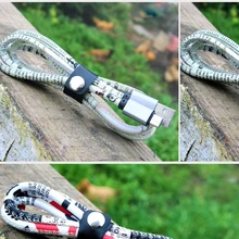 Кожаный сплав Micro USB кабель для Andriod устройства для iPh 7 6s type-C кабель для huawei 2.0A 1 м