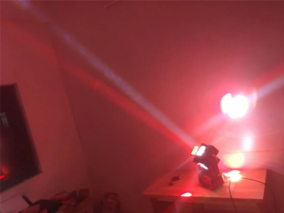 2pz+ 1 кейс дежурное освещение dmx 8x12 w 4in1 RGBW светодиодный бесконечный свет двойной вращающийся свет