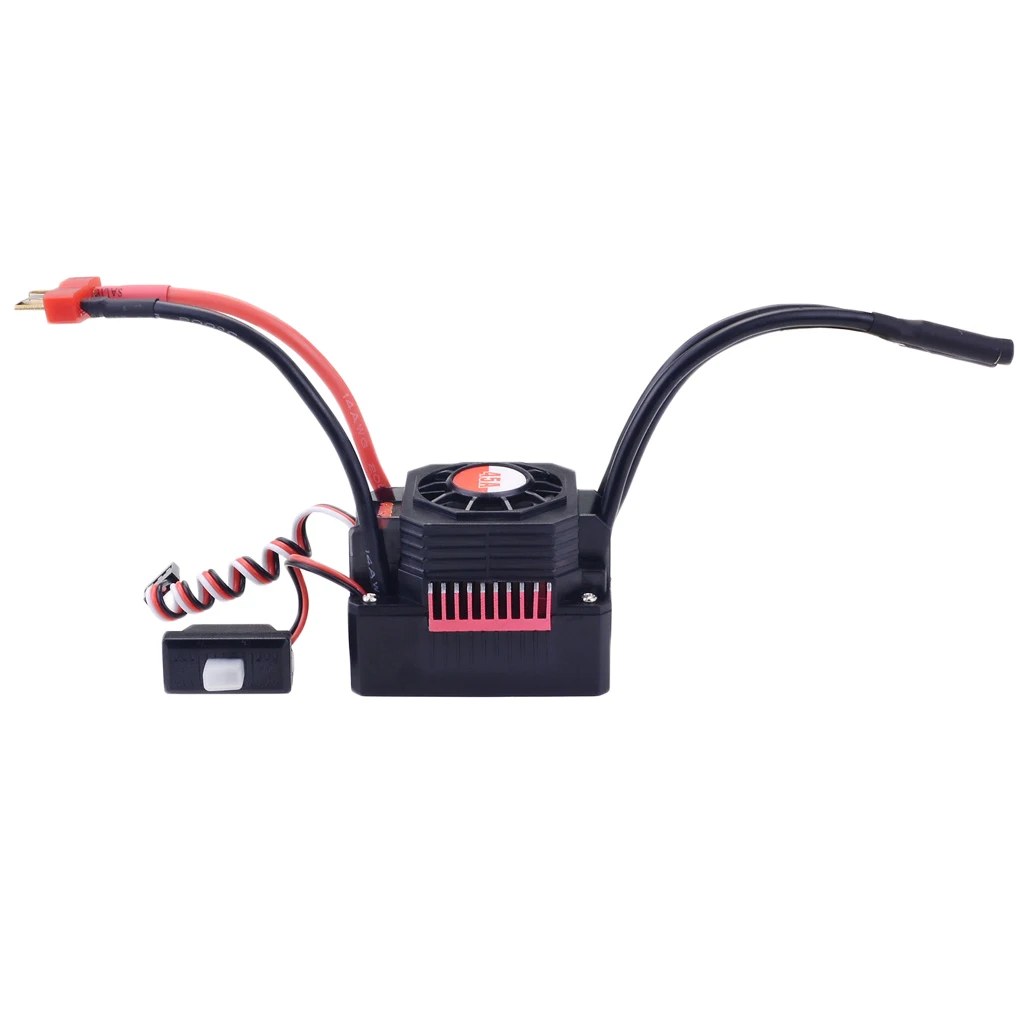 1/10 Car Model Spare Parts Brushless Motors Water Proof with 45A ESC ESC for RC Vehicles Aluminum
