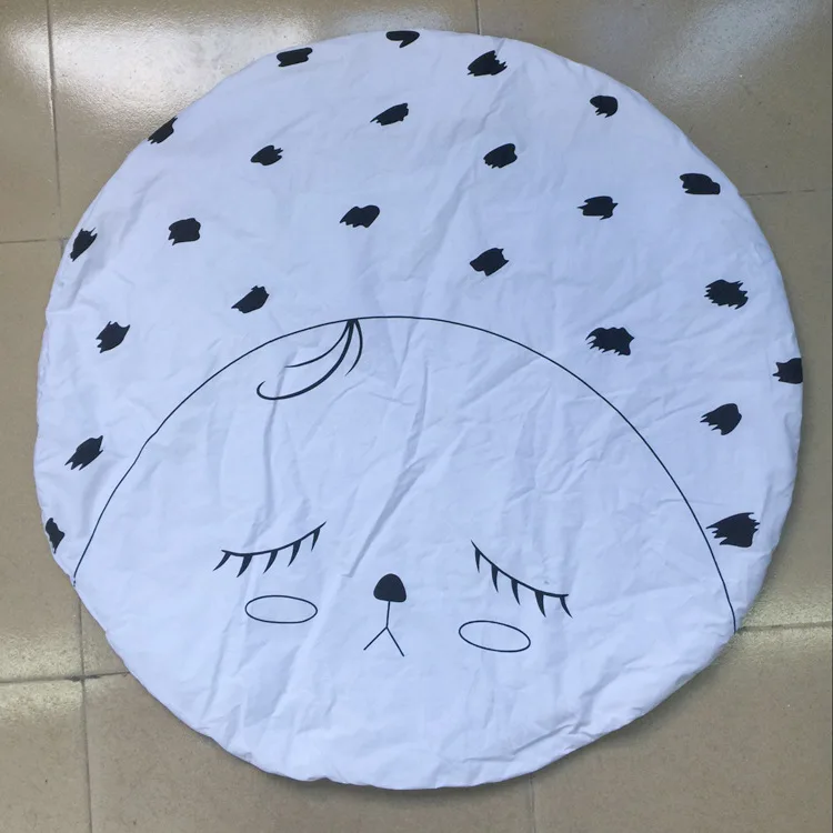 Детские игровые коврики с мультяшным изображением улыбки одеяла развивающий