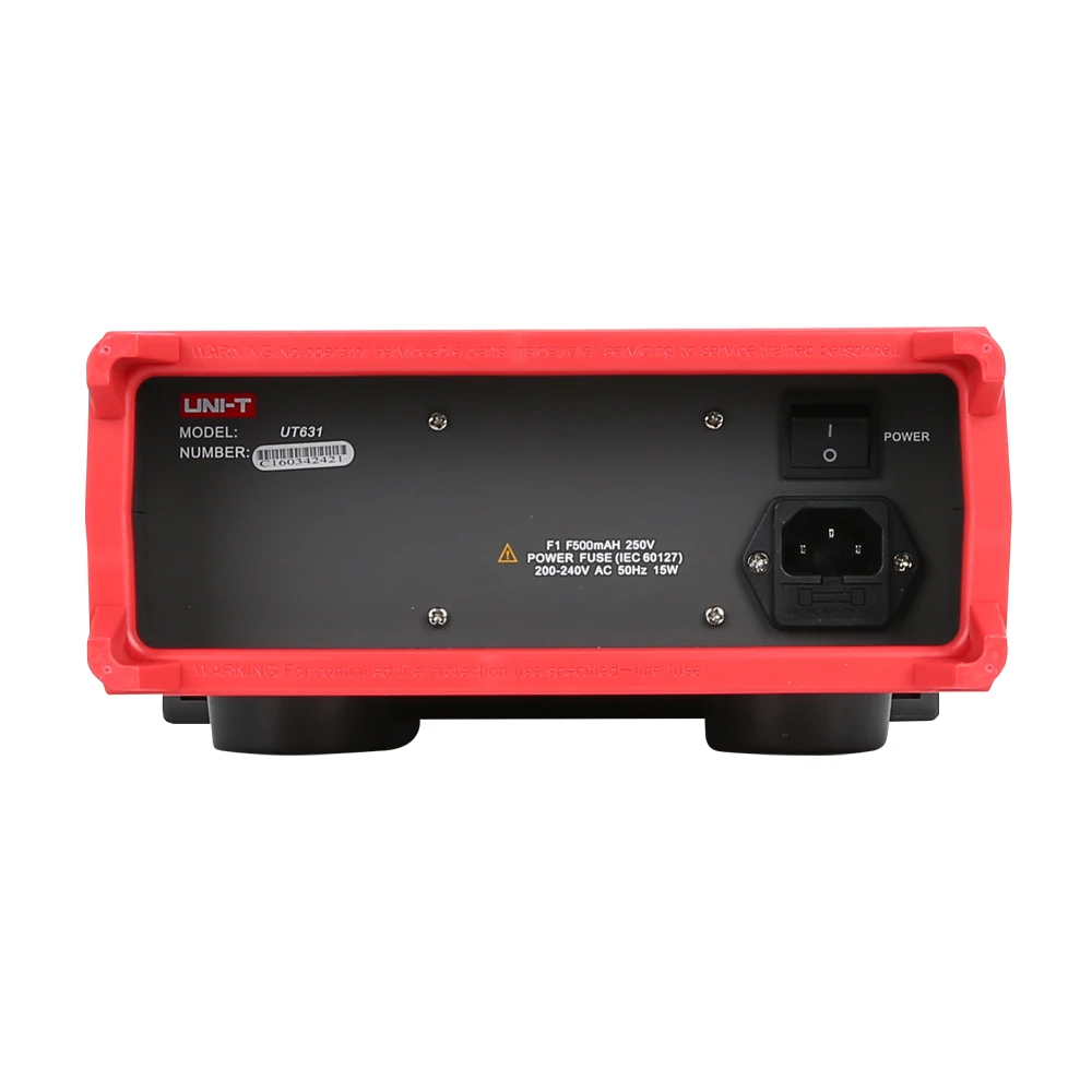 UNI T UT631 UT632 двухканальный цифровой Дисплей AC милливольтметр метр Напряжение