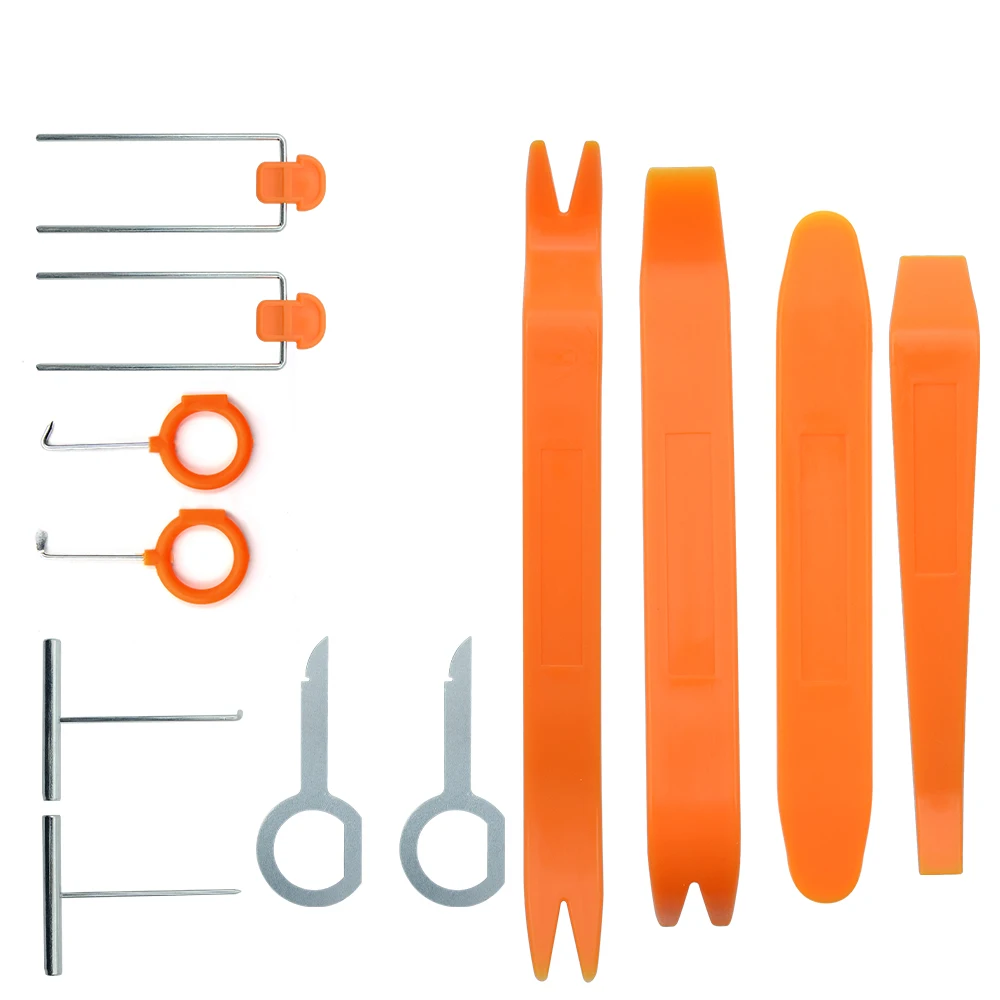 

4pcs Auto Car Radio Door Clip Panel Trim Dash Audio Removal Installer Pry Tool High quality