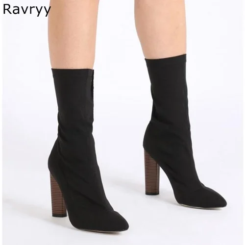 short heel boots