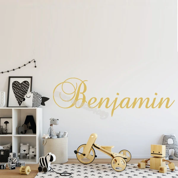 Personalized Custom Name Wall Stickers Nursery Name Sign Boys