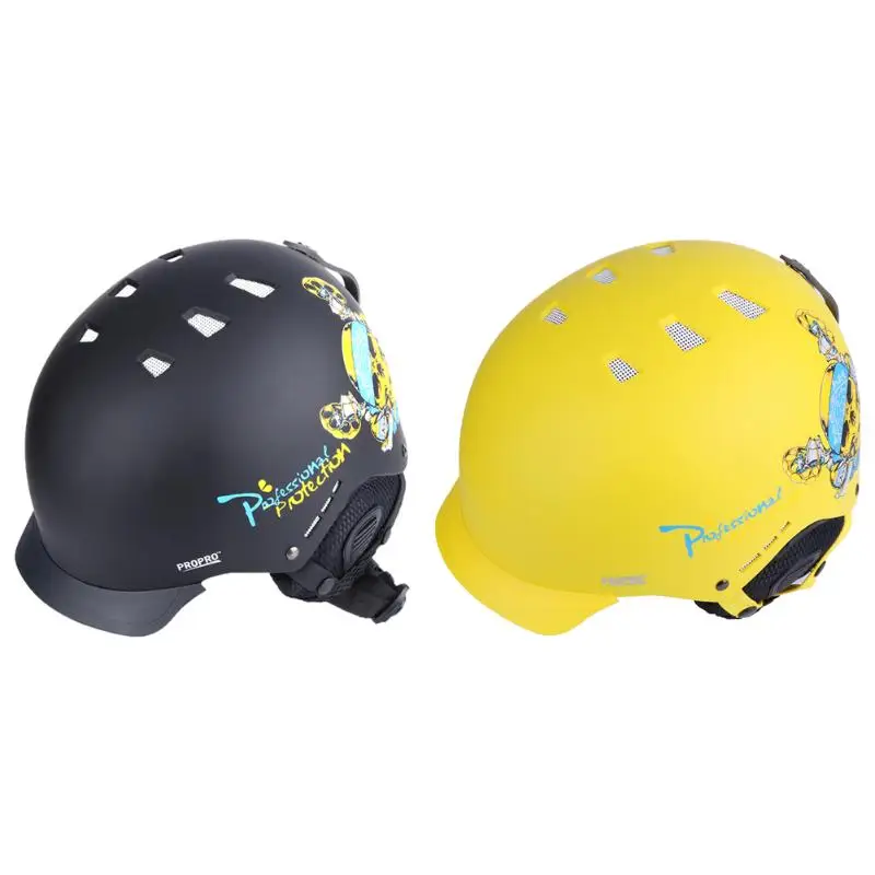 

Unisex M/L Skateboard Skiing Helmet Windshield Skateboarding Snowboard Helmet Ultralight Breathable Ski Head Protection Hat Cap