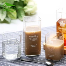 Baffect прозрачная стеклянная чашка пивная кофейная чашка набор ручной работы креативная пивная кружка Чайные Кружки прозрачная посуда для напитков портативная питьевая вода